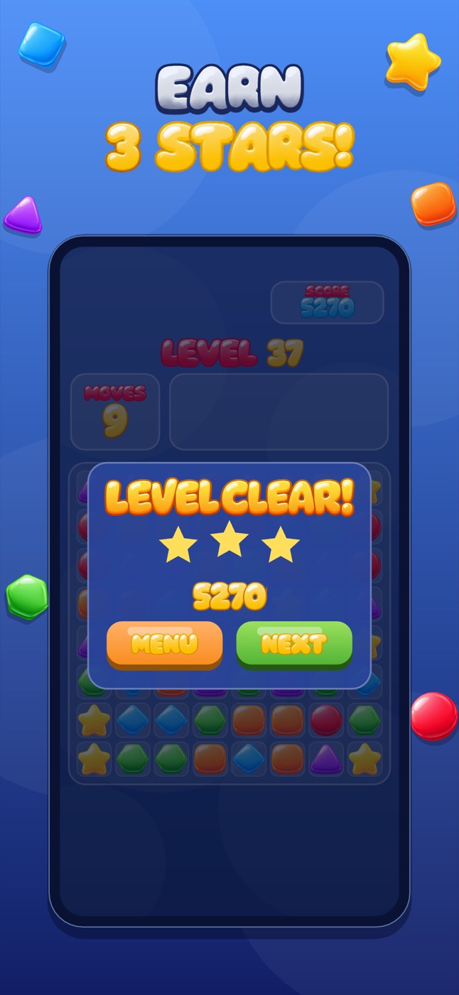 Earn 3 stars